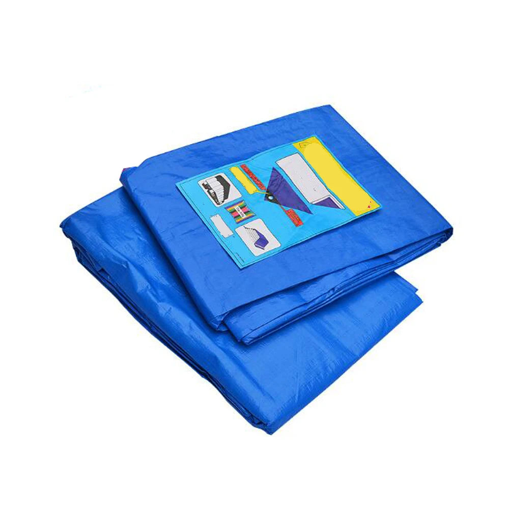 Pe Plastic Tarpaulin Waterproof Canvas Wear Resistant Tarpaulin Cargo