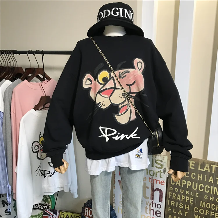 New Fashion Pullover Hoodie Women Clothing Oversized Cartoon Printed Back Embroidered Sweater Cotton Hoodie Sweatshirts
New Fashion Pullover Hoodie Women Clothing Oversized Cartoon Printed Back Embroidered Sweater Cotton Hoodie Sweatshirts