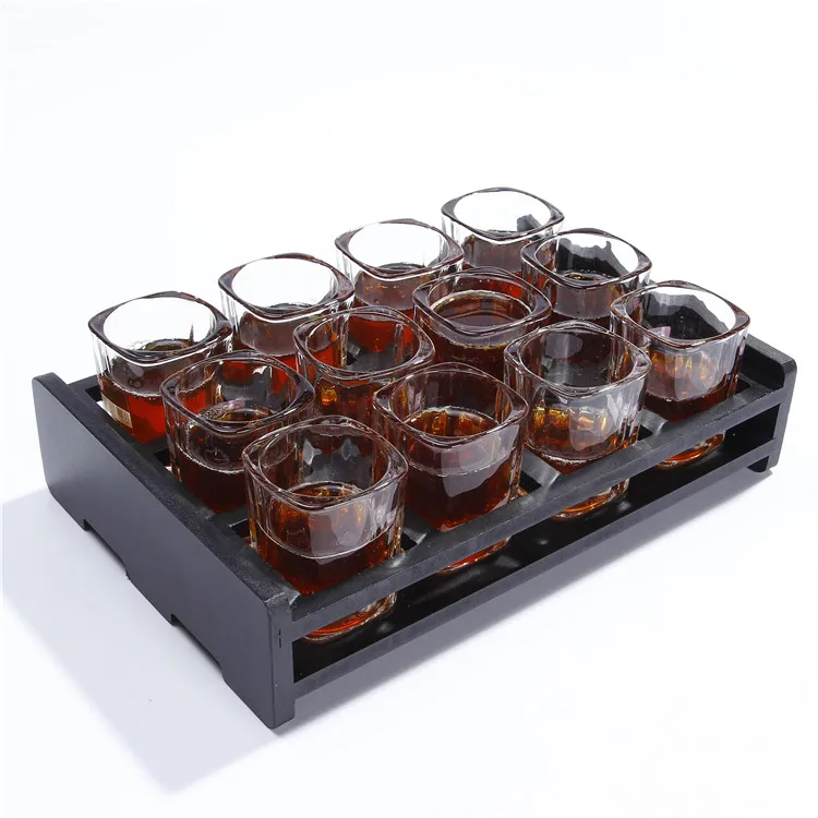 Vanjoin 75ml Wine Package 12pcs Liqueur Vodka Base Whisky Shot Glasses Set With Wooden Stand Gift Choice
Vanjoin 75ml Wine Package 12pcs Liqueur Vodka Base Whisky Shot Glasses Set With Wooden Stand Gift Choice