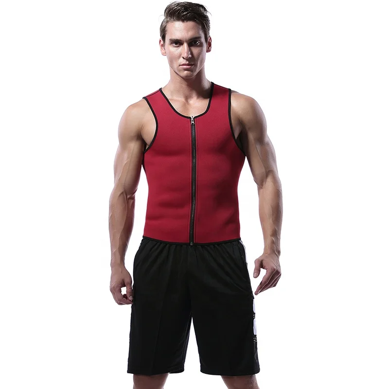 Customized Logo Fat Burning Vest Waist Trainer Belt Tummy Trimmer Gym Vest For Man 
Customized Logo Fat Burning Vest Waist Trainer Belt Tummy Trimmer Gym Vest For Man