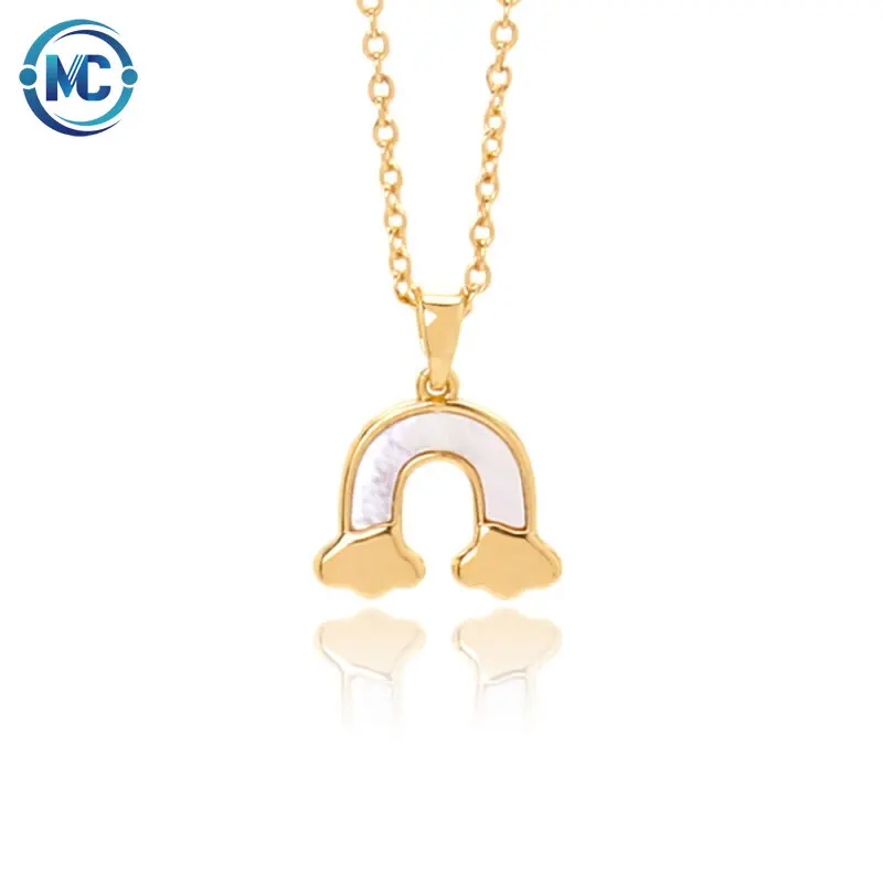 Fashion Electroplating 18k Real Gold Pendant Stainless Steel Necklace Female Jewelry Pendant Titanium Steel Chain Necklace, Colors
Fashion Electroplating 18k Real Gold Pendant Stainless Steel Necklace Female Jewelry Pendant Titanium Steel Chain Necklace, Colors