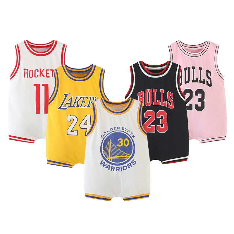 Baby Jumpsuits Men and Women Sleeveless Vests Short Climbing Baby Basketball Clothes Newborn Sportswear Climbing Clothes, Picture shows
Baby Jumpsuits Men and Women Sleeveless Vests Short Climbing Baby Basketball Clothes Newborn Sportswear Climbing Clothes, Picture shows