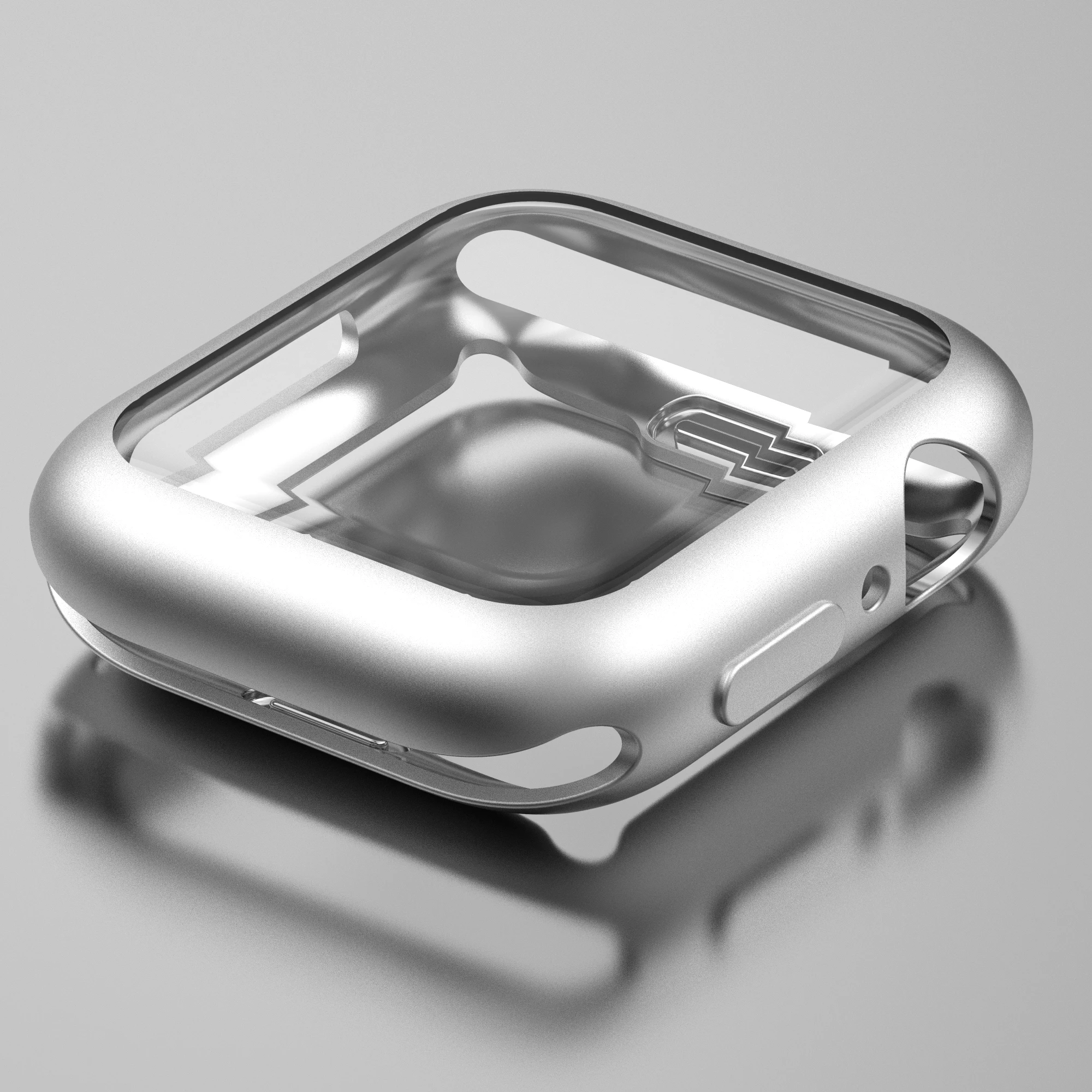 New matte case apple watch case with bezel 44mm silicorn available in stock
New matte case apple watch case with bezel 44mm silicorn available in stock