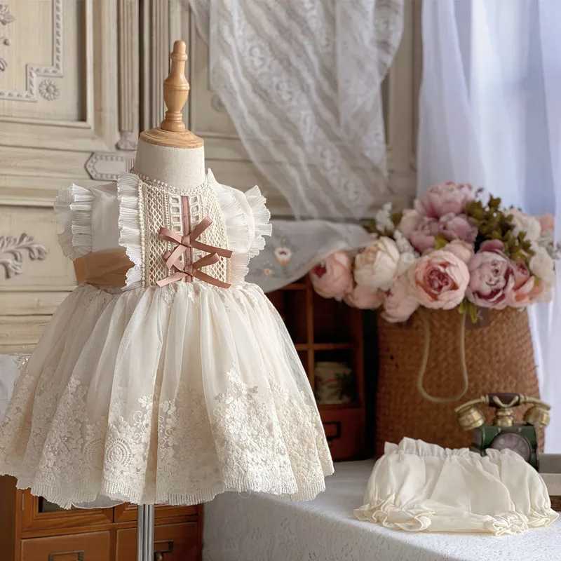121148 summer vintage wedding toddler baby girls' spanish dresses for kids clothing Party wholesale children clothes
121148 summer vintage wedding toddler baby girls' spanish dresses for kids clothing Party wholesale children clothes