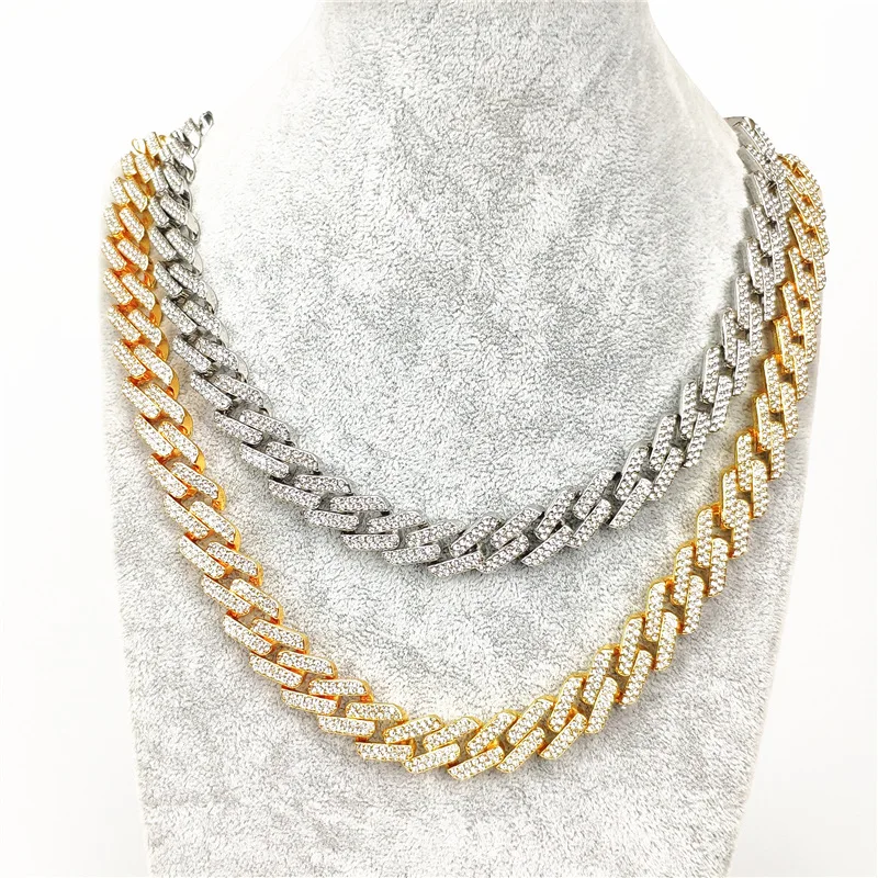 High quality hip hop zircon men gifts cuban link necklace quadrangle men necklace chain, Silver/gold/rose gold
High quality hip hop zircon men gifts cuban link necklace quadrangle men necklace chain, Silver/gold/rose gold