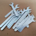 Carbon Steel Spanner Flat Spanner Hotsale 7mm 8mm 10mm 12mm 13mm Hex Flat Open End Wrench Portable Flat Spanner