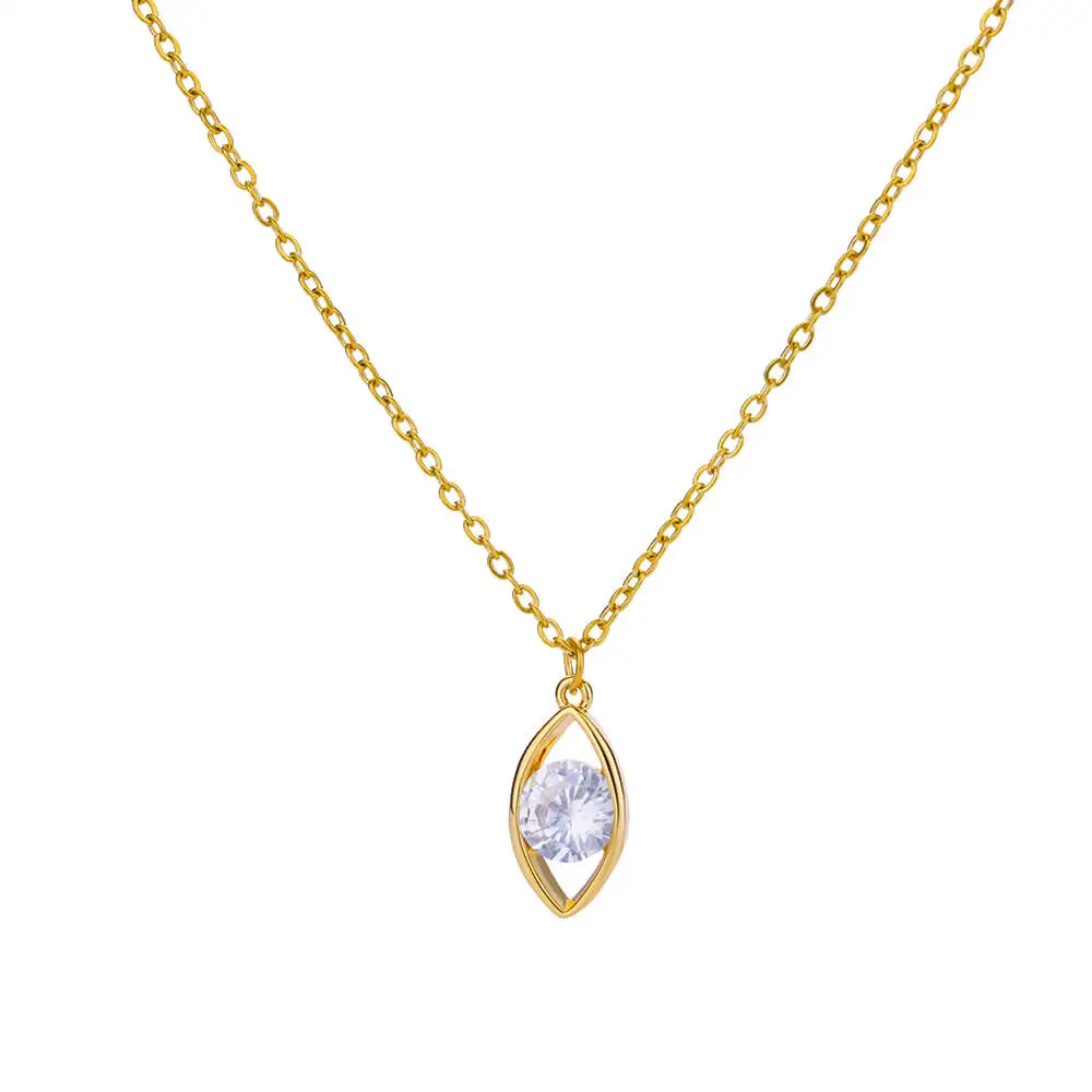 Cubic Zirconia Evil Eye Necklace Simulated Diamond Pendant Necklace Fine Jewelry for Women Girls
Cubic Zirconia Evil Eye Necklace Simulated Diamond Pendant Necklace Fine Jewelry for Women Girls