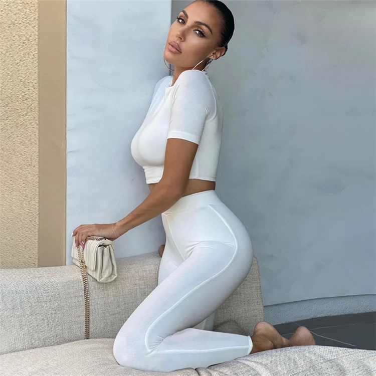 Wholesale Trendy 2021 Gym Clothing Women 2 Piece Biker Short Set Summer Outfits Two Piece Pant Sets, As pictures or customized color
Wholesale Trendy 2021 Gym Clothing Women 2 Piece Biker Short Set Summer Outfits Two Piece Pant Sets, As pictures or customized color