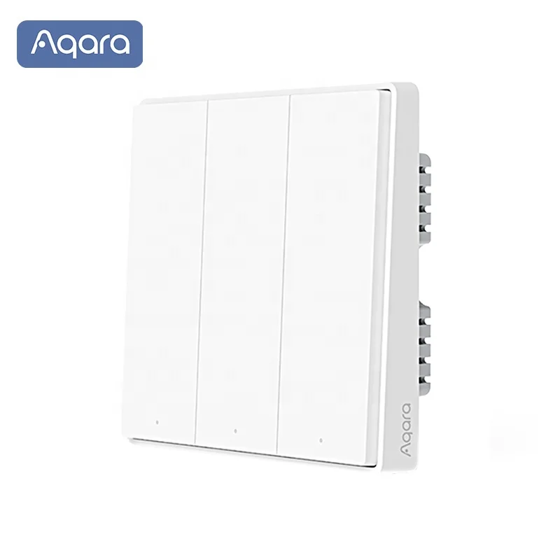 New Released Siri Zigbee 3 0 Xiaomi Aqara Smart Home 1 2 3 Gang Button Wall Switch D1 Tripple With Without Neutral Version Buy Aqara D1 Aqara Switch Xiaomi Aqara Smart Home Product On Alibaba Com