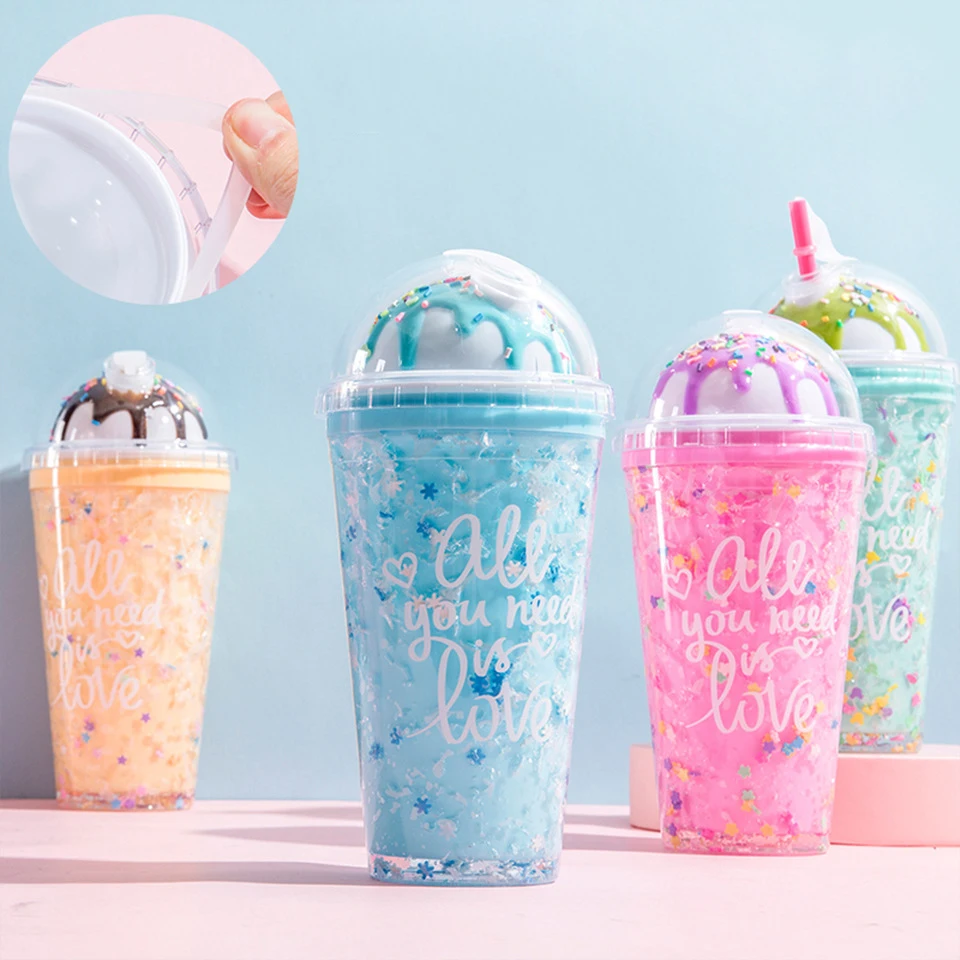 Feiyou new summer custom 300ml eco-friendly keep cold ice cream water cup reusable double wall portable water bottle with straw, Customized color
Feiyou new summer custom 300ml eco-friendly keep cold ice cream water cup reusable double wall portable water bottle with straw, Customized color