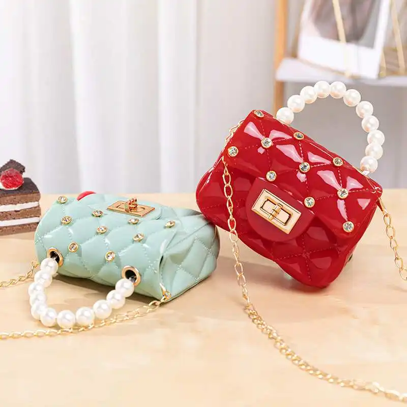 Kids purse and handbags girls purse rainbow mini jelly bag cute crossbody kids handbag female pearl kid bag, Customizable
Kids purse and handbags girls purse rainbow mini jelly bag cute crossbody kids handbag female pearl kid bag, Customizable