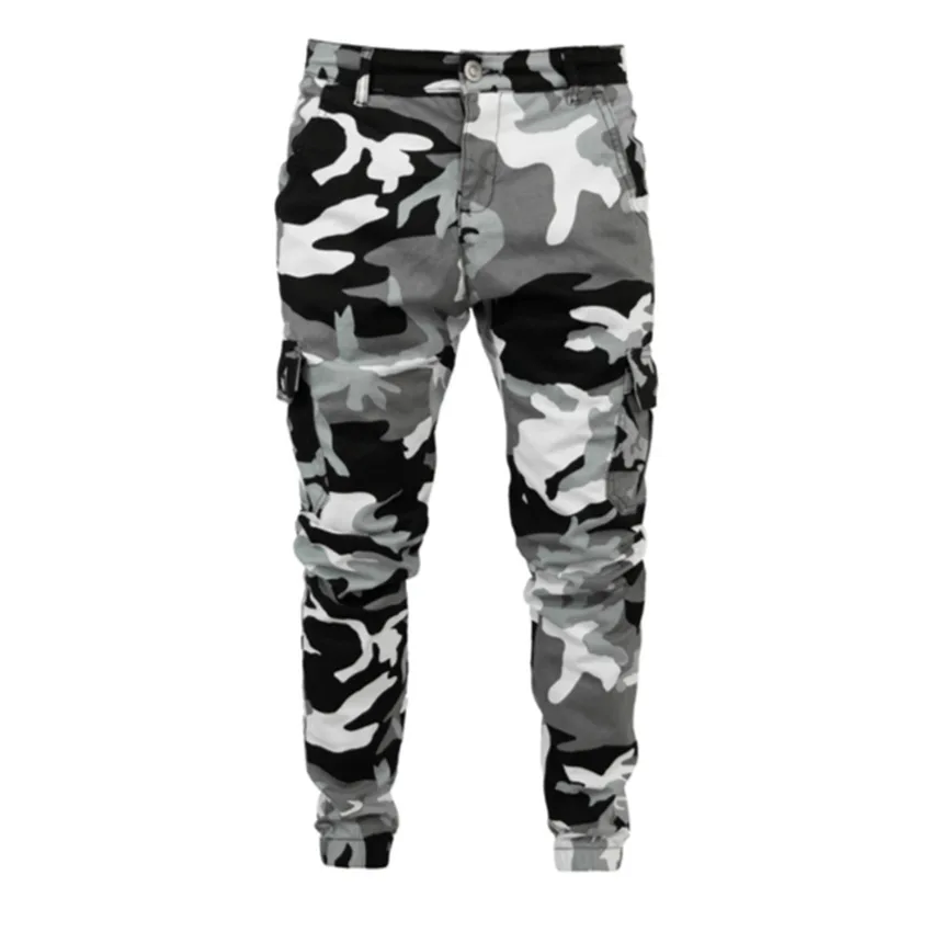 Men's Multi-Pocket Small Feet Regular Jeans Camouflage Cargo Mens Stretch Skinny Jeans
Men's Multi-Pocket Small Feet Regular Jeans Camouflage Cargo Mens Stretch Skinny Jeans