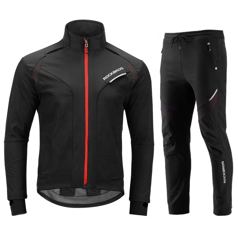 CBR ODM Leisure Winter Thermal Fleece Jersey Windproof Reflective Jacket Pants Bicycle Sportswear Motorcycle Cycling Clothings, Black
CBR ODM Leisure Winter Thermal Fleece Jersey Windproof Reflective Jacket Pants Bicycle Sportswear Motorcycle Cycling Clothings, Black