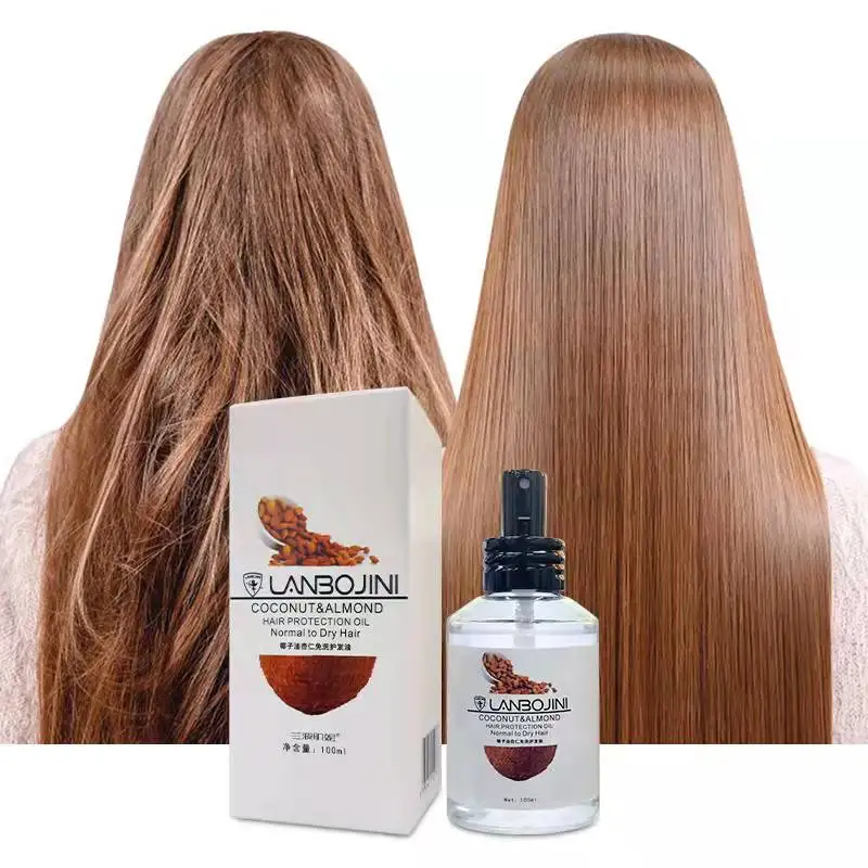 Private label Coconut Almond hair care protection oil best Leave-In hair treatment oil for dry hair
Private label Coconut Almond hair care protection oil best Leave-In hair treatment oil for dry hair
