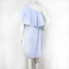 Dress Cotton 2020 Wholesale Lady 1 Shoulder Party Dress Cotton Dress In Stock