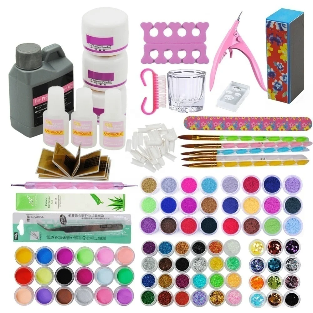 Manicure Kit Pro Acrylic Powder Set Nail Art Decorations Nail Salon Supplies and Tools Professional Nail Kit, Picture
Manicure Kit Pro Acrylic Powder Set Nail Art Decorations Nail Salon Supplies and Tools Professional Nail Kit, Picture