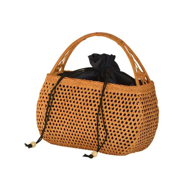 Round Woven Straw Bags for Women Summer Pearl Chain Handmade Rattan Beach Handbag Travel Bohemia Female Shoulder Crossbody Bag
Round Woven Straw Bags for Women Summer Pearl Chain Handmade Rattan Beach Handbag Travel Bohemia Female Shoulder Crossbody Bag