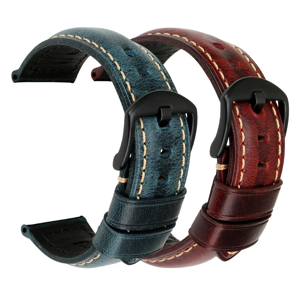 Luxury Watch Accessories Blue Watch Strap 20mm 22mm 24mm Fashion Red Genuine Leather Watch Bands Men Smart Watchband
Luxury Watch Accessories Blue Watch Strap 20mm 22mm 24mm Fashion Red Genuine Leather Watch Bands Men Smart Watchband