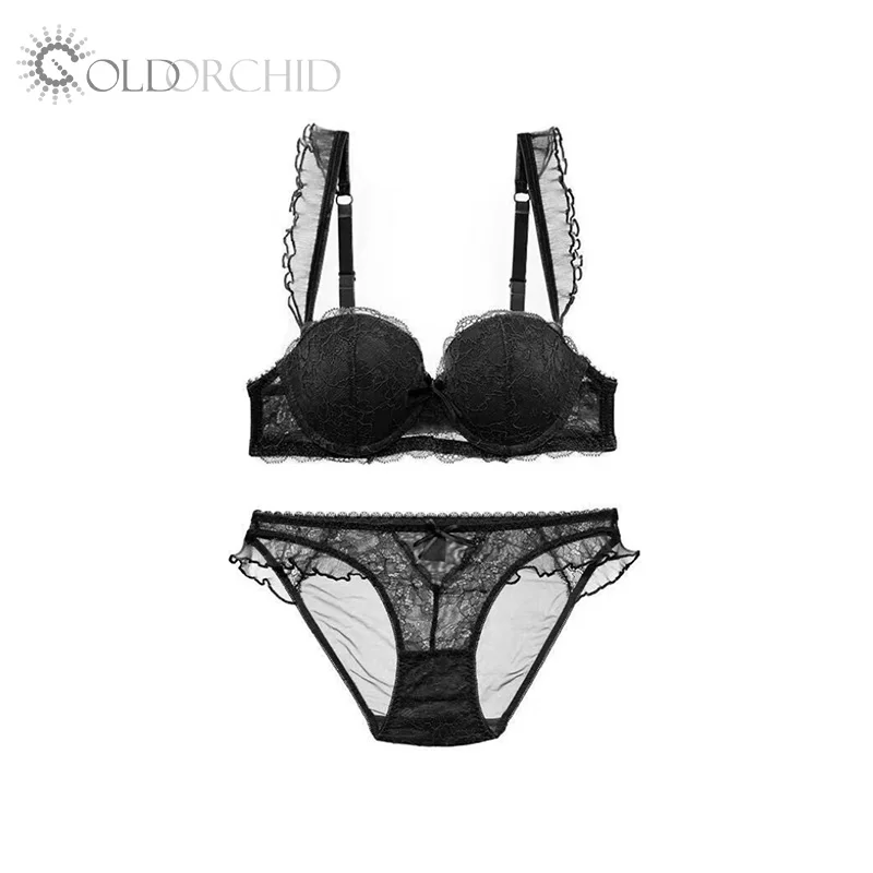 Fashion Transparent Ladies Underwear Custom Embroidery Black Women Sexy Panty and Bra Set, White,black,dark green,coffee
Fashion Transparent Ladies Underwear Custom Embroidery Black Women Sexy Panty and Bra Set, White,black,dark green,coffee
