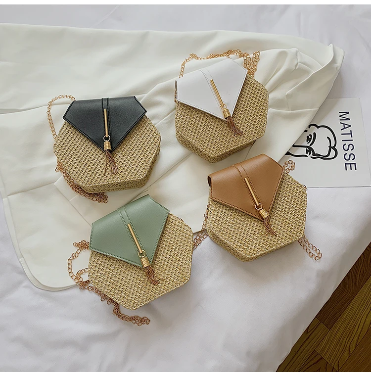 2020 New Fashion Women's Chain Small Square Summer Beach Straw Bag Hand Bag, Picture
2020 New Fashion Women's Chain Small Square Summer Beach Straw Bag Hand Bag, Picture