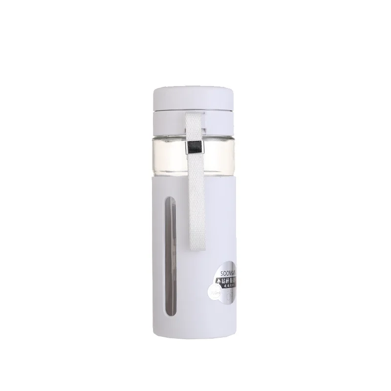 Mikenda reusable water bottle glass borosilicate glass water bottle custom logo, Can be customized
Mikenda reusable water bottle glass borosilicate glass water bottle custom logo, Can be customized