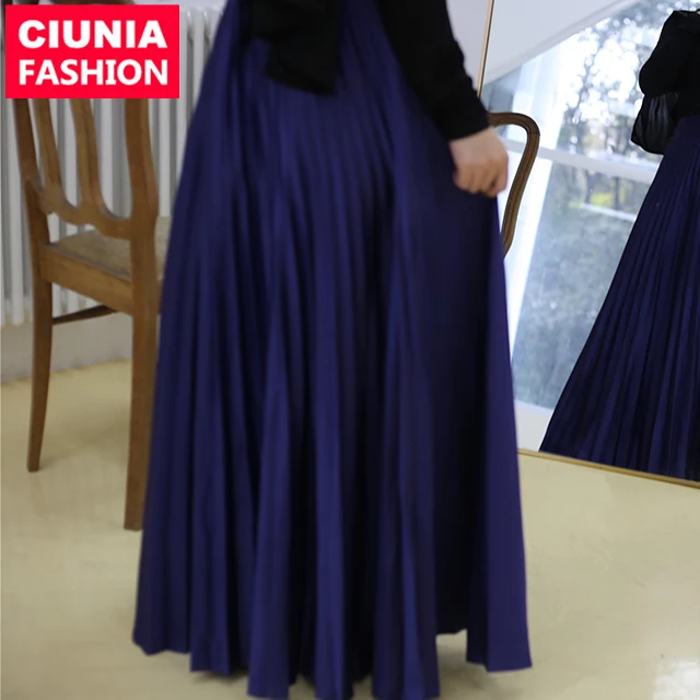 1912# wholesale trendy muslim islamic clothing party skirt Full Length Zipper lady satin long plaid dress, Black/beige/white/khaki
1912# wholesale trendy muslim islamic clothing party skirt Full Length Zipper lady satin long plaid dress, Black/beige/white/khaki