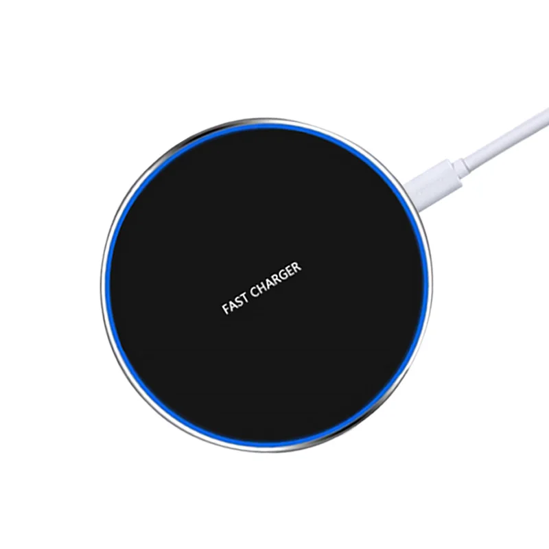 15W 10W Ultra Thin Cargadores Chargeur Charging Station Pad QI Mobile Phone Wireless Charger Charge Fast Android Charger, Black
15W 10W Ultra Thin Cargadores Chargeur Charging Station Pad QI Mobile Phone Wireless Charger Charge Fast Android Charger, Black