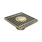 Auto-close concrete galvanized floor drain brand