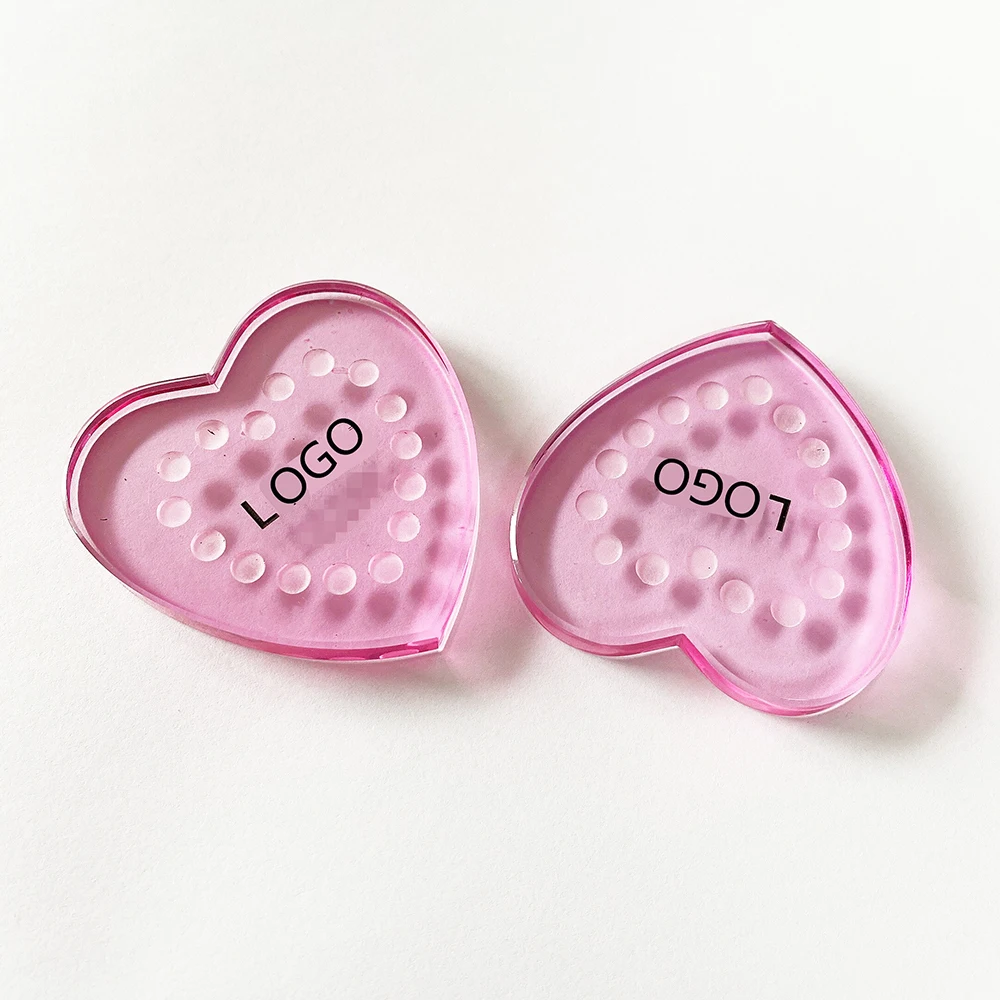 Eyelash Transparent Adhesive Las Extension Palette Crystal Glue Holder Pallet pink Heart Shape Glue Plate
Eyelash Transparent Adhesive Las Extension Palette Crystal Glue Holder Pallet pink Heart Shape Glue Plate