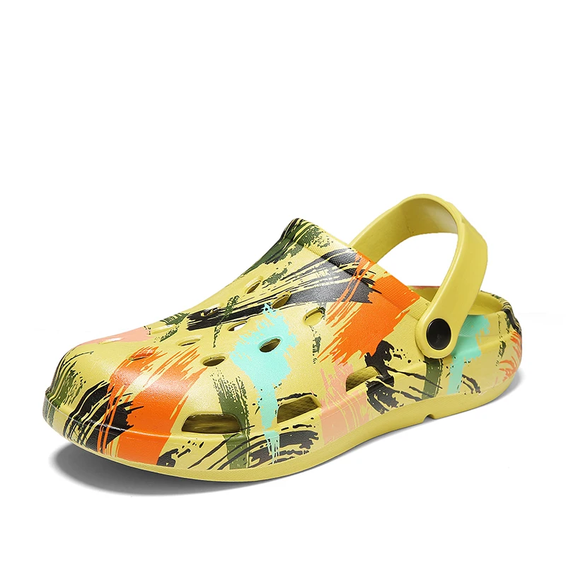 Happy China Hot Popular Women Platform Clogs 5cm Rainbow Printed High Heel Sandals Clog beach sandal Slippers
Happy China Hot Popular Women Platform Clogs 5cm Rainbow Printed High Heel Sandals Clog beach sandal Slippers