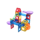 Track Toys Educational Mable Running Race Game 179PCS Magnetic Building Tiles Brick Track Gift Toys For Kids