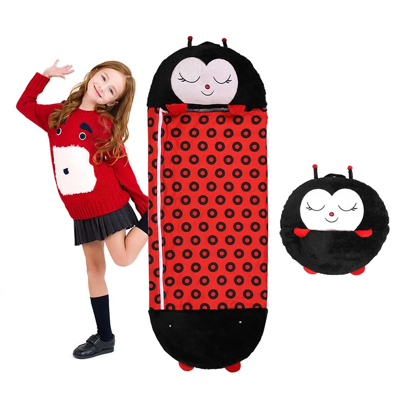 Two-in-one Super Soft Plush Materials Winter Sleeping Bags Easy to Care Children Plush Animal Sleeping Bag
Two-in-one Super Soft Plush Materials Winter Sleeping Bags Easy to Care Children Plush Animal Sleeping Bag