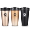 Stainless Steel Vacuum Insulated Cup Coffee Reusable Take Away Oem Travel Wholesale Coffee Mug With Lid Christmas 17oz Custom L