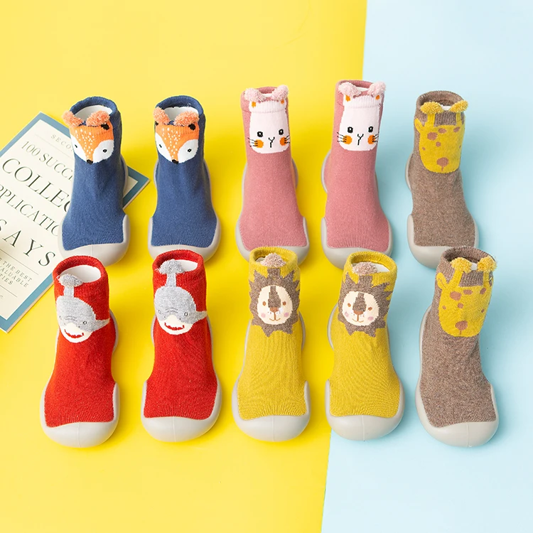 Cartoon Animal Tiger Baby Shoes Sock Soft Non-slip Kids Floor Socks With Rubber Bottom
Cartoon Animal Tiger Baby Shoes Sock Soft Non-slip Kids Floor Socks With Rubber Bottom