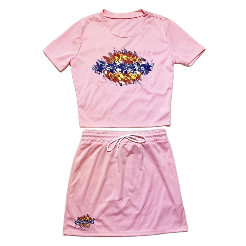 Hot sale summer shorts two piece skirt set causal dressing set 2 piece shirt and skirt set, 8 colors
Hot sale summer shorts two piece skirt set causal dressing set 2 piece shirt and skirt set, 8 colors