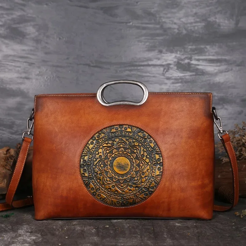 High-end luxury Handmade Embossed Pattern Genuine Leather Ladies Handbags Shoulder bag for Women
High-end luxury Handmade Embossed Pattern Genuine Leather Ladies Handbags Shoulder bag for Women