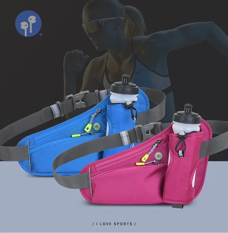 2021 New design top quality Hiking Fanny Pack Sport Running Belt Waist Bag with Water Bottle Holder, 6colors
2021 New design top quality Hiking Fanny Pack Sport Running Belt Waist Bag with Water Bottle Holder, 6colors