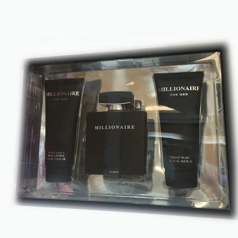 

Chicphia 3pcs Men Perfume Gift Set Valentine's Day 170ml After Shave Lotion,170ml Shower Gel,100ml Perfume