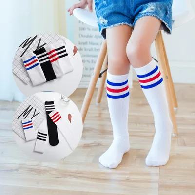 High quality stripe white school cotton custom student teen tube girls knee high socks, Custom color
High quality stripe white school cotton custom student teen tube girls knee high socks, Custom color
