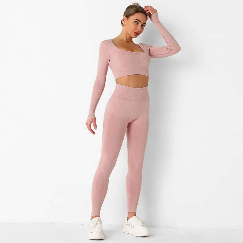 Women's Sports Long Sleeve Crop Top And Tight Sexy Shorts Long Pants Seamless Nylon Cotton Yoga Set, As picture
Women's Sports Long Sleeve Crop Top And Tight Sexy Shorts Long Pants Seamless Nylon Cotton Yoga Set, As picture