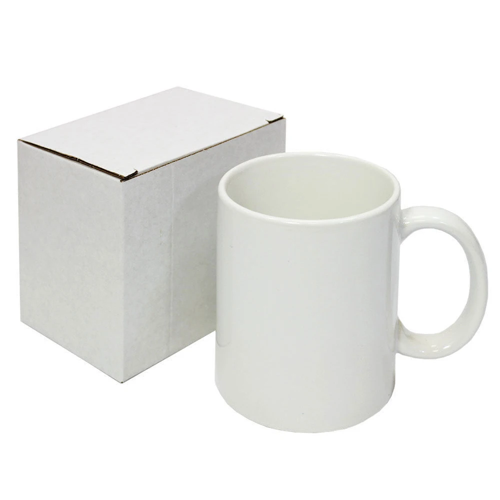cheap promotional 11oz white sublimation coffee mug, ceramic mug