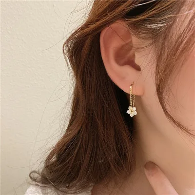 2021 hot sale S925 silver needle earrings wholesale custom high end Small flower tassel earrings, As photo
2021 hot sale S925 silver needle earrings wholesale custom high end Small flower tassel earrings, As photo