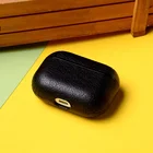 custom oem Wireless Charging PC PU leather silicone Case Protective Cover for air pod Airpods 3 Charging Box Accessories