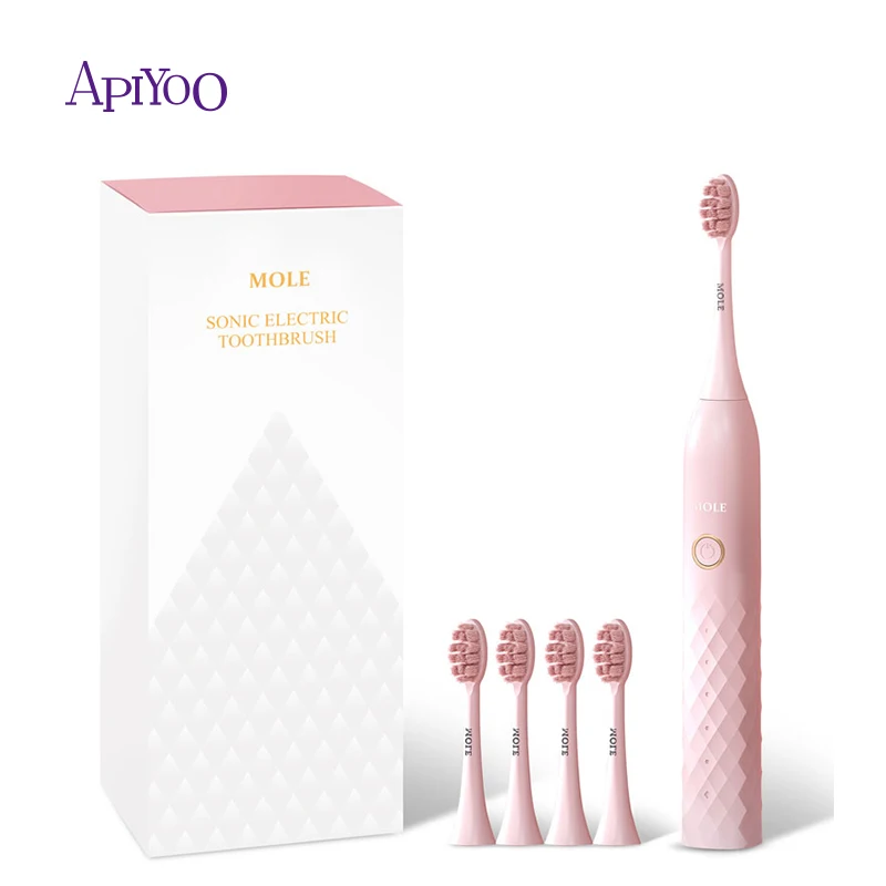 Apiyoo Matt Black Diamond Design Oral care Appliances Clean Teeth Automatic Sonic Electric Toothbrush
Apiyoo Matt Black Diamond Design Oral care Appliances Clean Teeth Automatic Sonic Electric Toothbrush