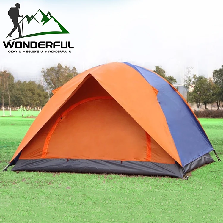Double Layer Waterproof 3 4 Person Oxford Family Party Events Camping Outdoor Tent With Two Doors
Double Layer Waterproof 3 4 Person Oxford Family Party Events Camping Outdoor Tent With Two Doors