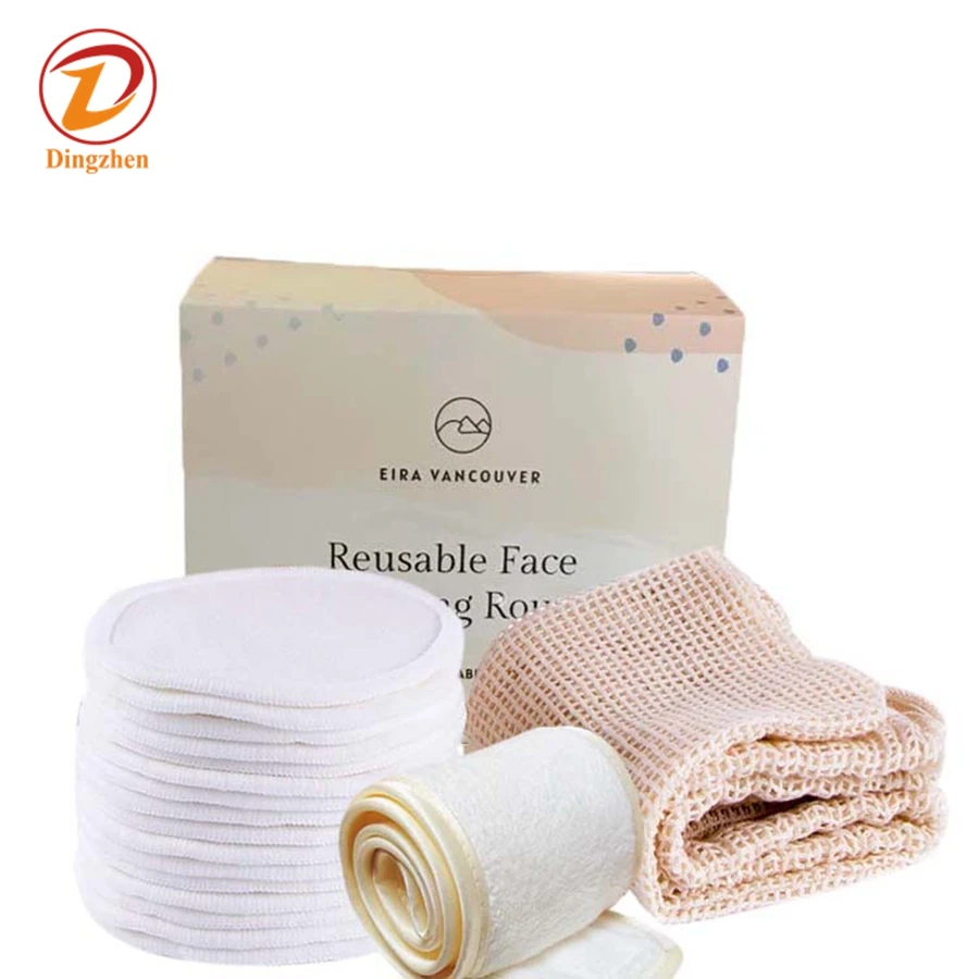Reusable Round Bamboo Cotton Pads Washable Facial Makeup Remover Pads Eco Friendly Cleaning Pads, Natural color or customized
Reusable Round Bamboo Cotton Pads Washable Facial Makeup Remover Pads Eco Friendly Cleaning Pads, Natural color or customized