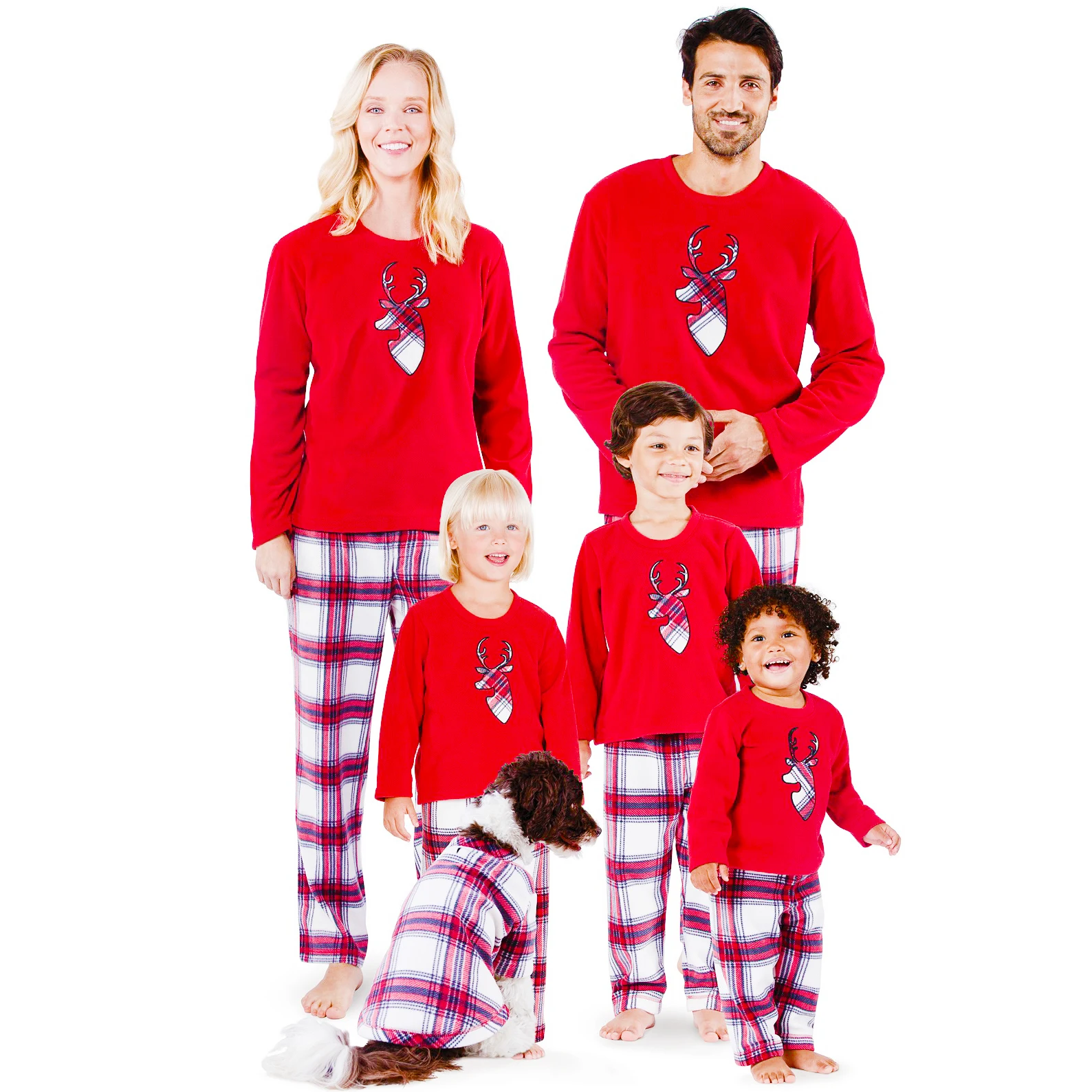 Christmas Family Pajamas Set Parent-child Outfit Matching Pajamas Clothes Adult Kids Sleepwear Sets
Christmas Family Pajamas Set Parent-child Outfit Matching Pajamas Clothes Adult Kids Sleepwear Sets