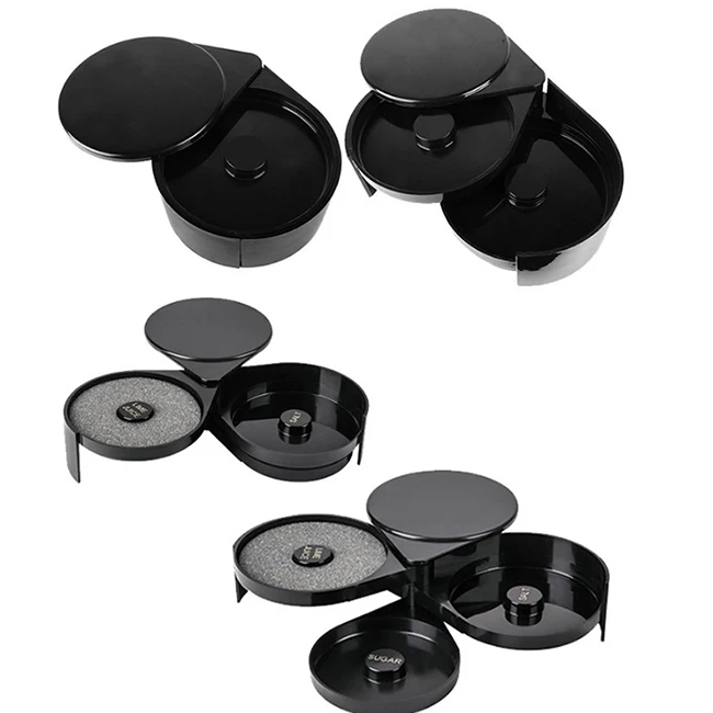 Bar Cocktails Resin Plastic 3 Tier Sugar Rim Lime Glass Rimmer Box Tool Container Bit Plate Salt Rimmer, Black
Bar Cocktails Resin Plastic 3 Tier Sugar Rim Lime Glass Rimmer Box Tool Container Bit Plate Salt Rimmer, Black