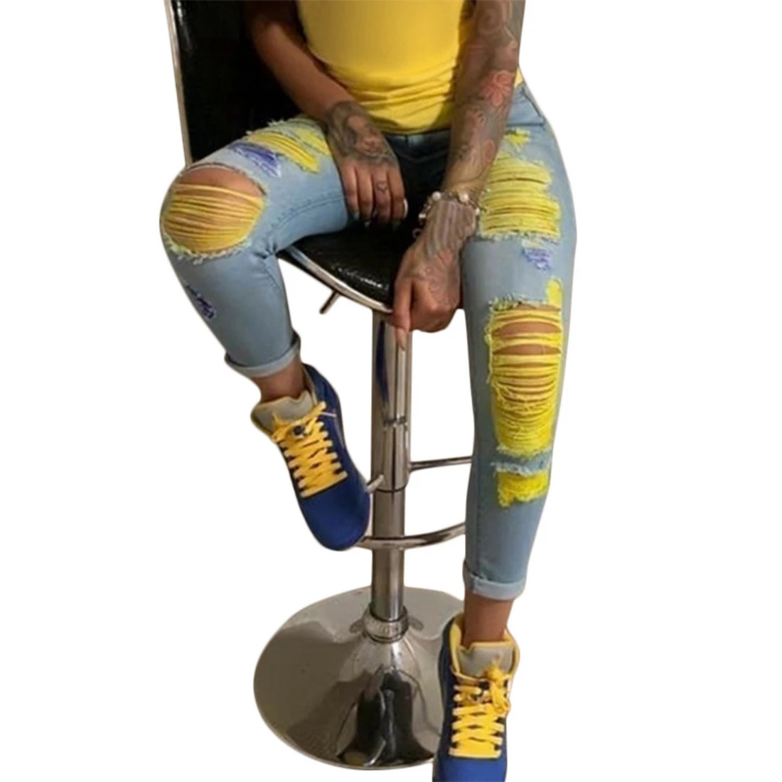 Custom Women Jeans Slim Denim Skinny Ripped Jeans Pants Denim Overalls for Women, Picture
Custom Women Jeans Slim Denim Skinny Ripped Jeans Pants Denim Overalls for Women, Picture