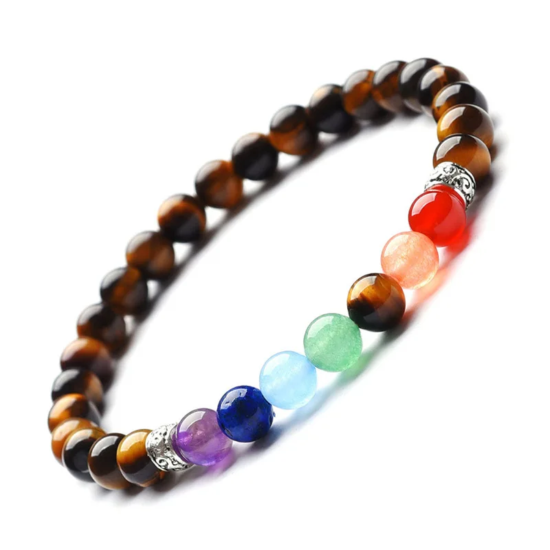 6mm Stone Amethyst Yoga Bracelet Tiger Eye Stone Multi-Style Colorful Stone Bracelet Jewelry, Photo color
6mm Stone Amethyst Yoga Bracelet Tiger Eye Stone Multi-Style Colorful Stone Bracelet Jewelry, Photo color